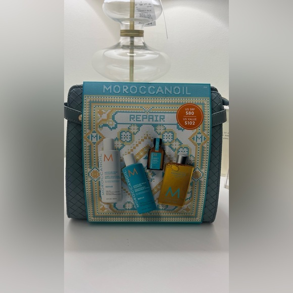 Moroccanoil Other - Moroccanoil Repair Skincare Collection - Blue and Orange